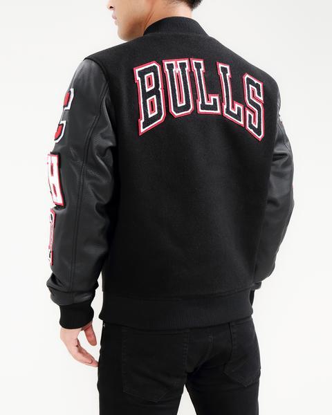 Pro Standard NBA Chicago Bulls Logo Varsity Jacket Black (S-Lg) At The  Mister Shop Since 1948