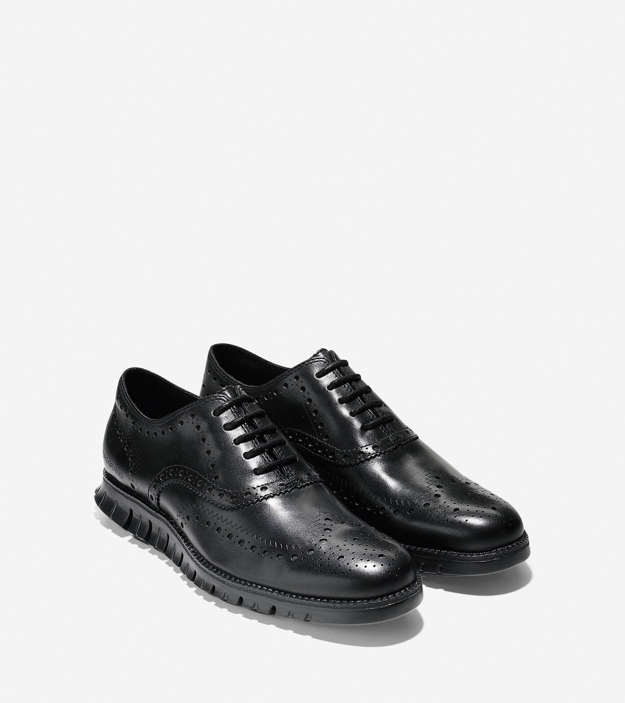 cole haan all black shoes
