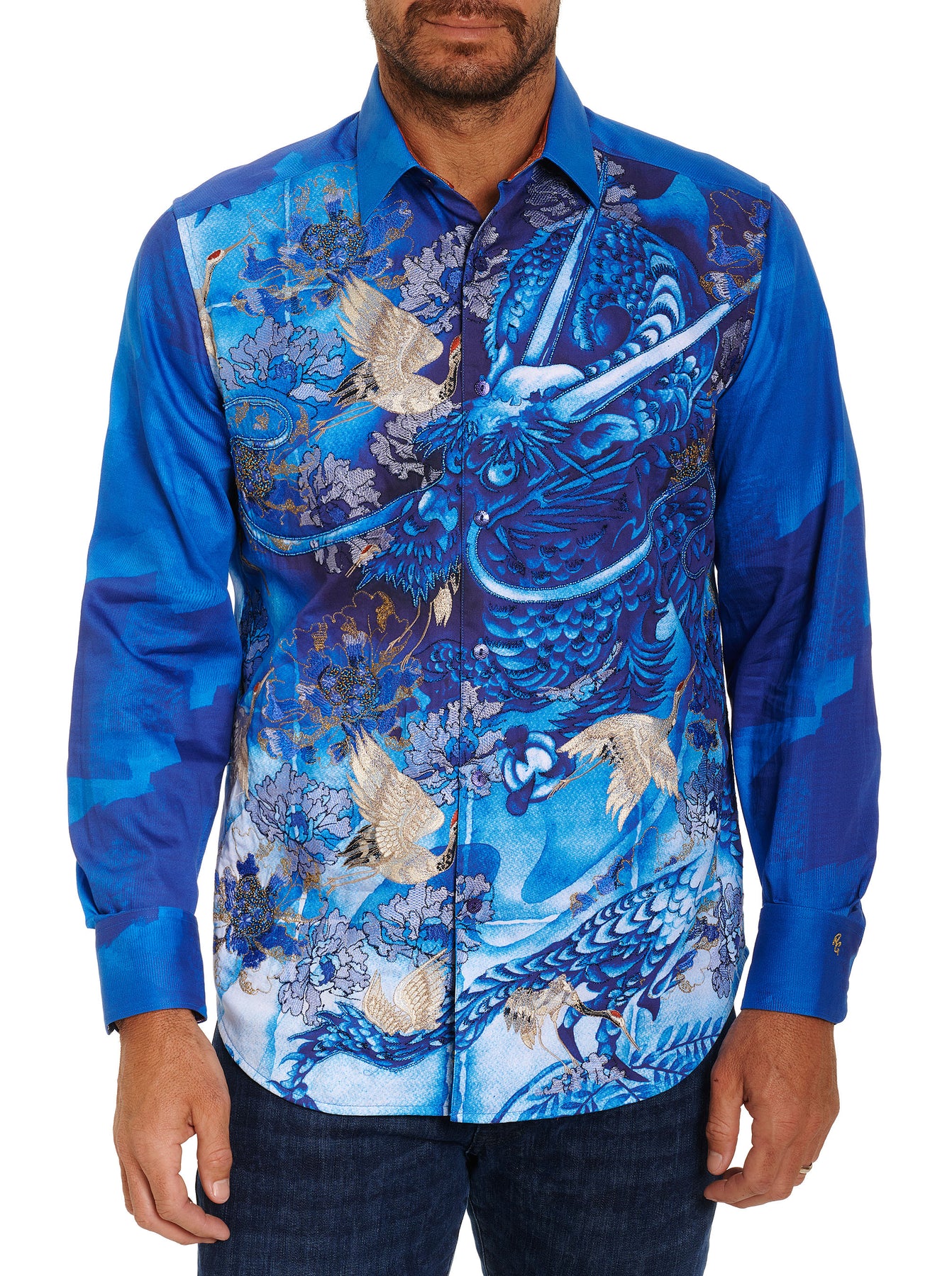 Robert Graham Knightsbridge Classic Fit Sport Shirt - Black - FINAL SALE main image 0