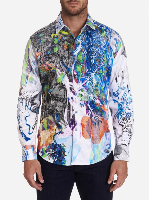 Robert Graham Impaired Vision Sport Shirt White stock Robert Graham ...