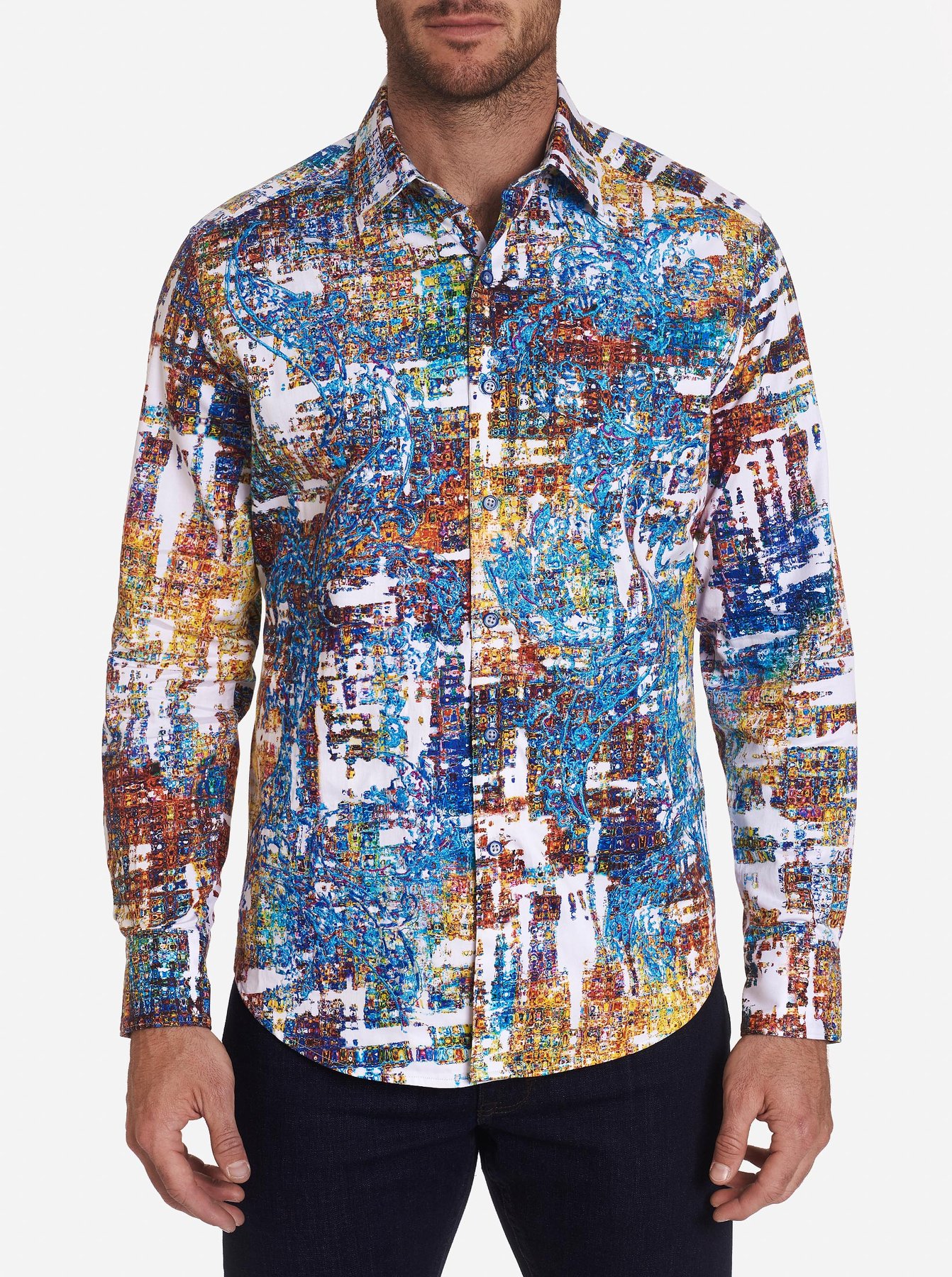 robert graham slim fit shirt