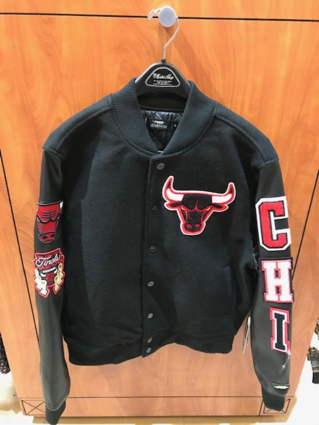 Pro Standard NBA Chicago Bulls Wool Jacket Black At The Mister Shop ...