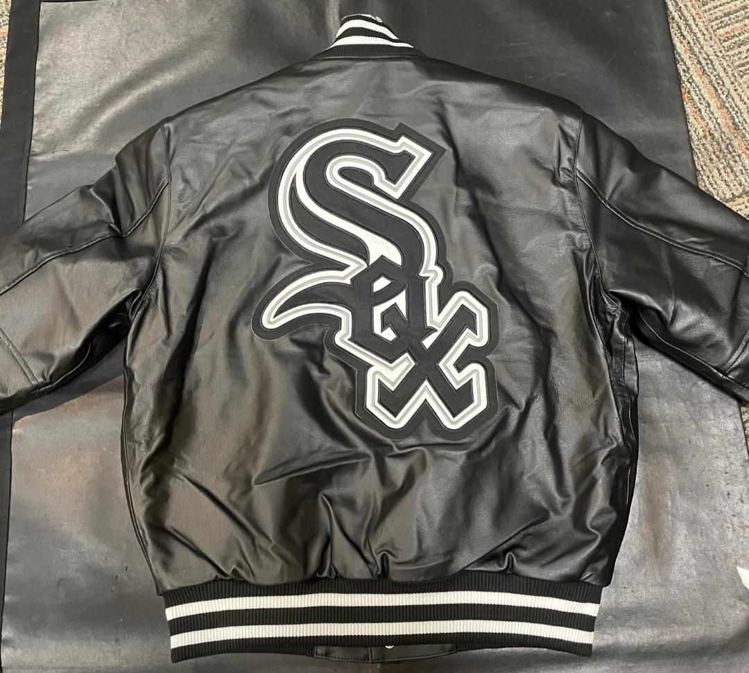 CHICAGO WHITE SOX ALL LEATHER JACKET (S-XL)