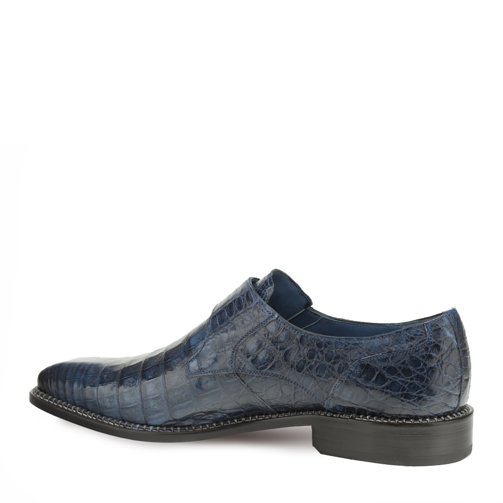 Mezlan Magnus Exotic Crocodile Single Monk Strap Slip On Shoe 4737-F At ...