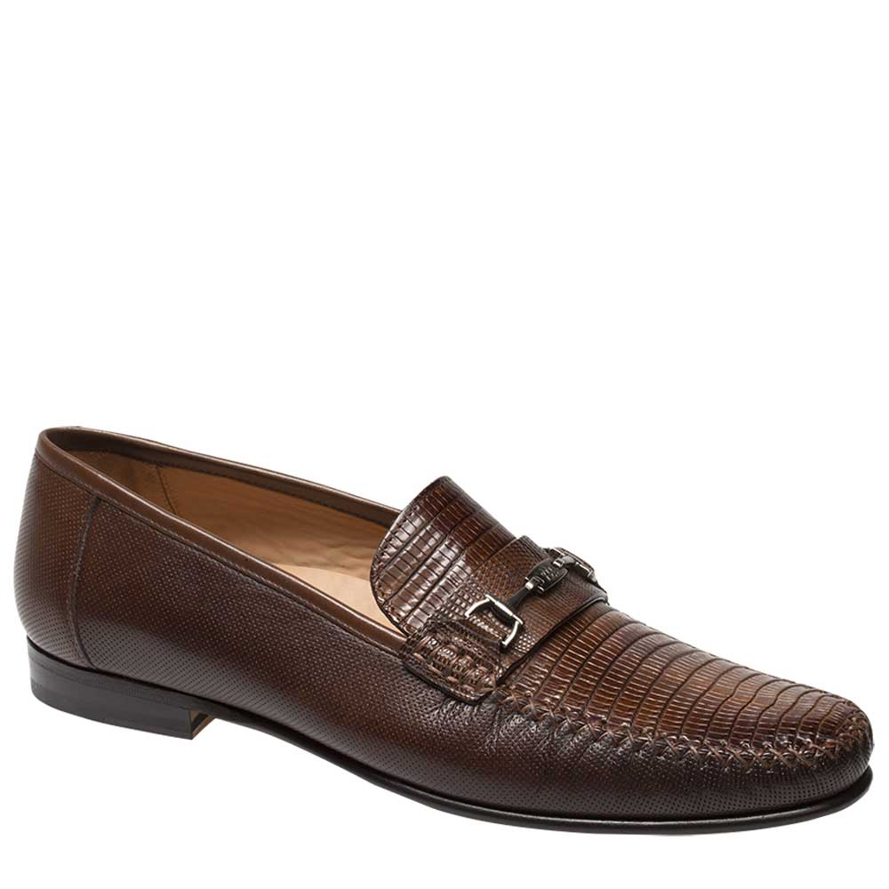 Mezlan genuine lizard sales moccasin loafer