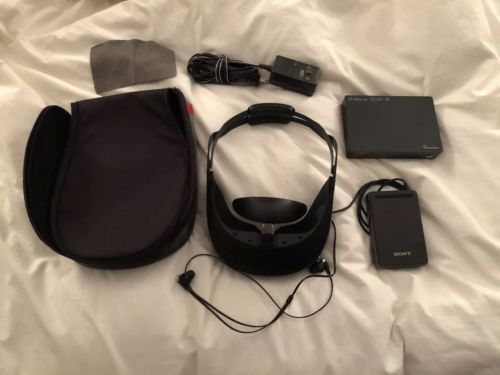 HMZ-T3W Personal 3D Viewer Sony Wireless Head Mounted Display