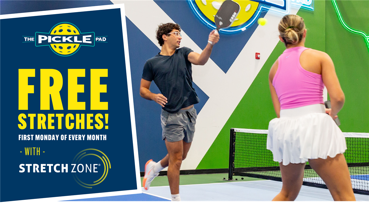 Free stretches by Stretch Zone!