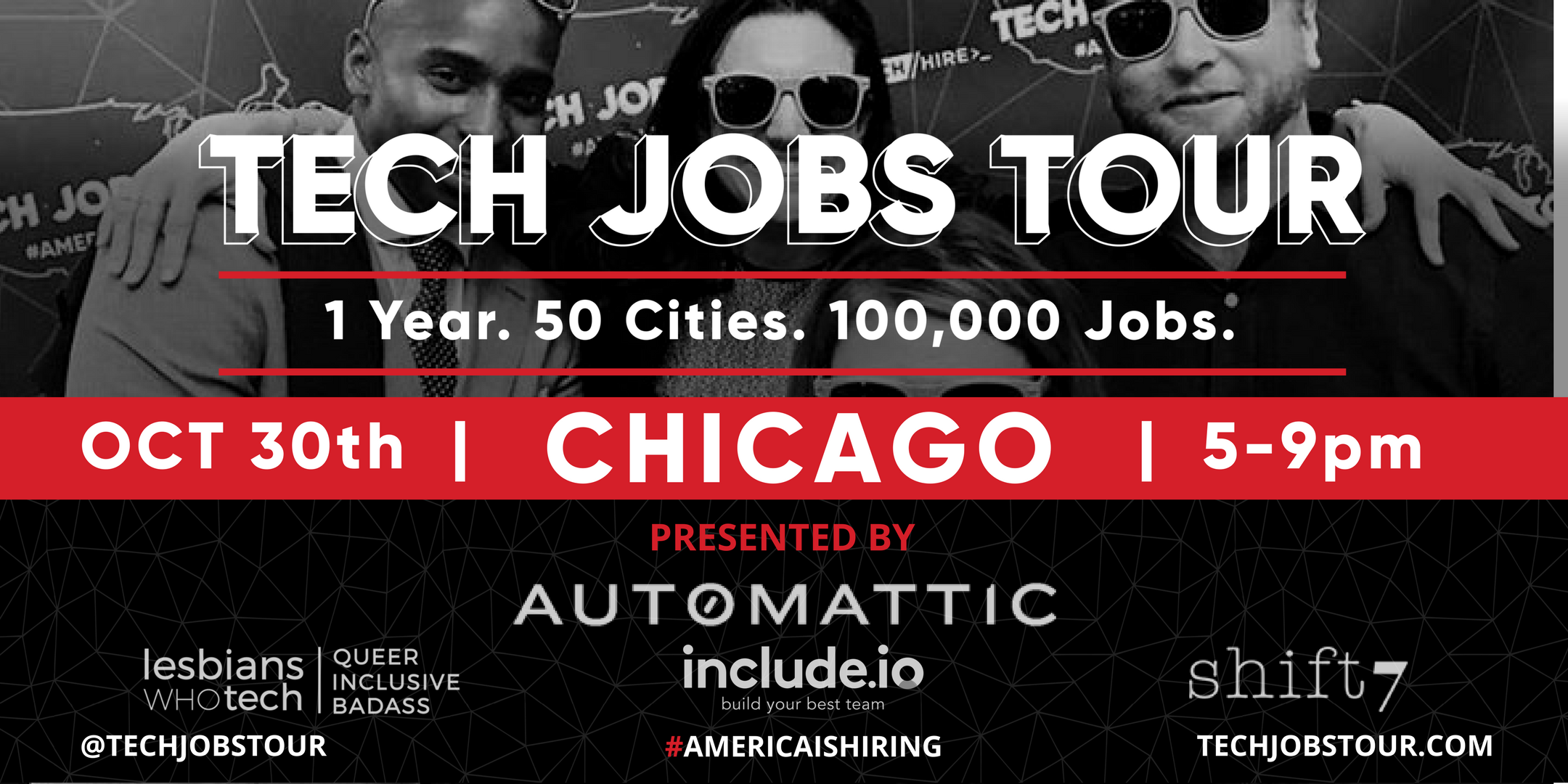 Tech Jobs Tour Chicago | Career Fair & Speed Mentoring 