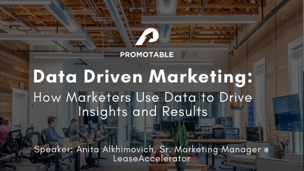 Data Driven Marketing: How Marketers use Data to Drive Insights and Results