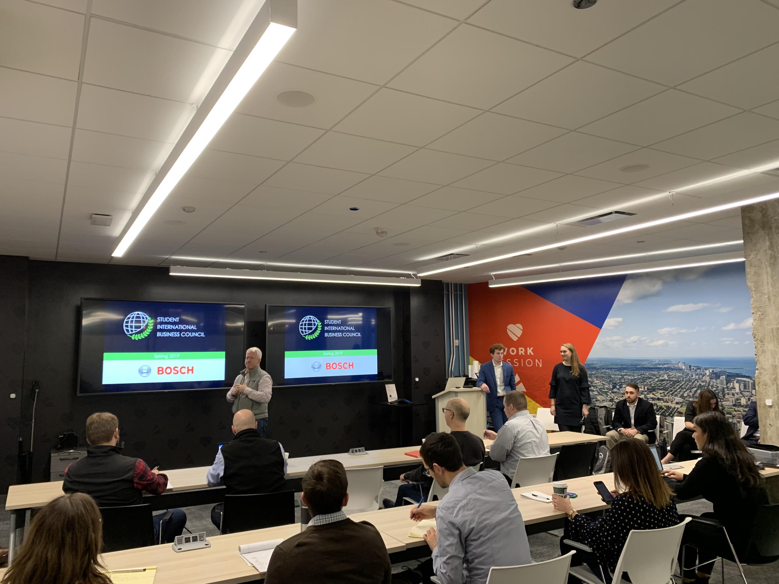 Notre Dame Visits the Chicago Connectory