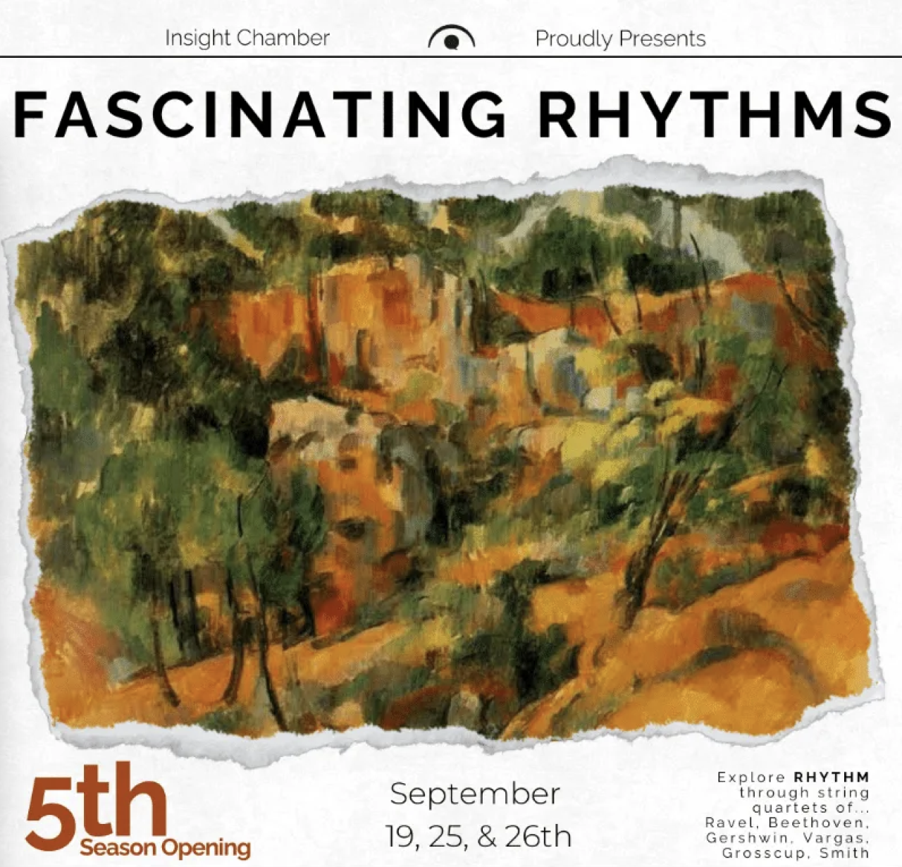 Insight Chamber Orchestra| Fascinating Rhythms September 25th 2026