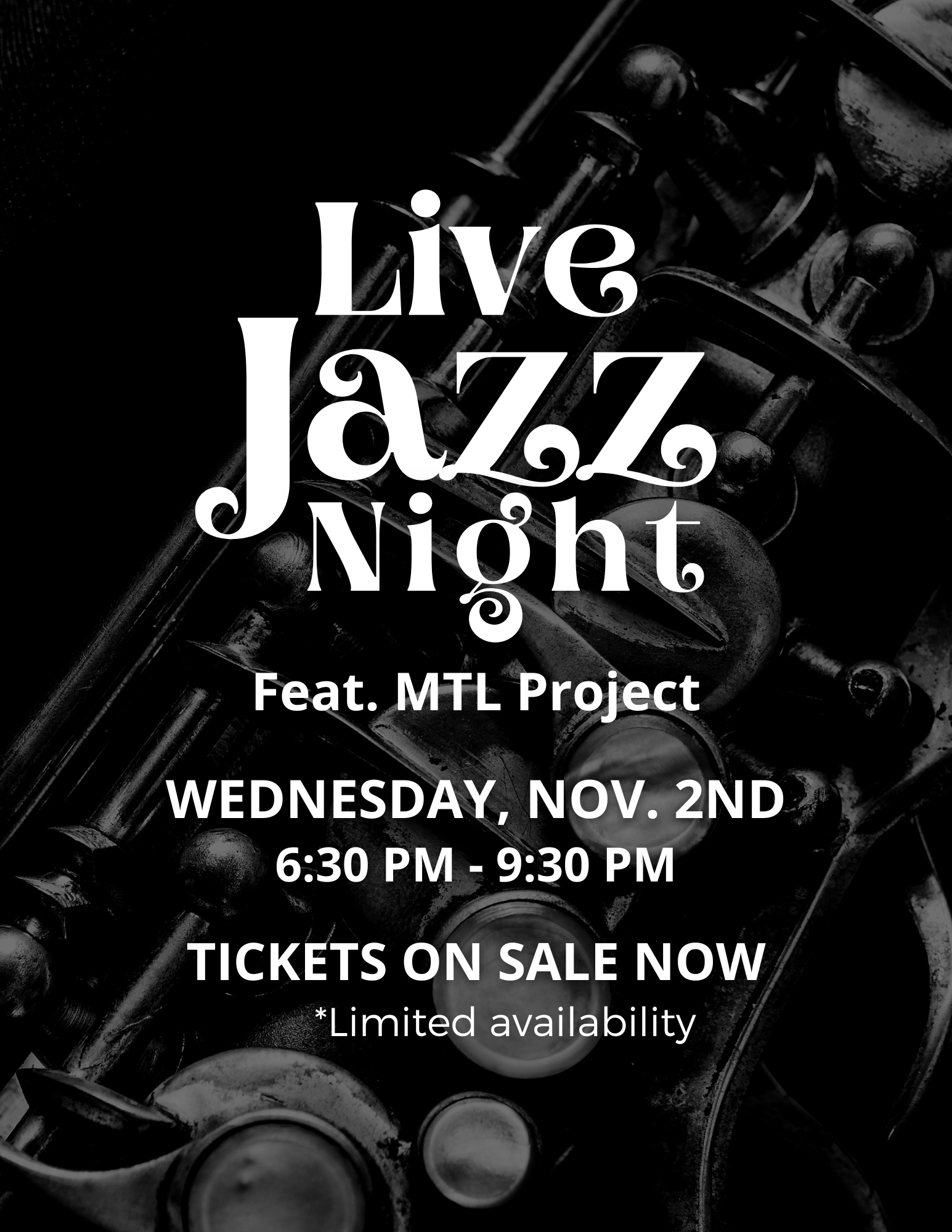 Live jazz night