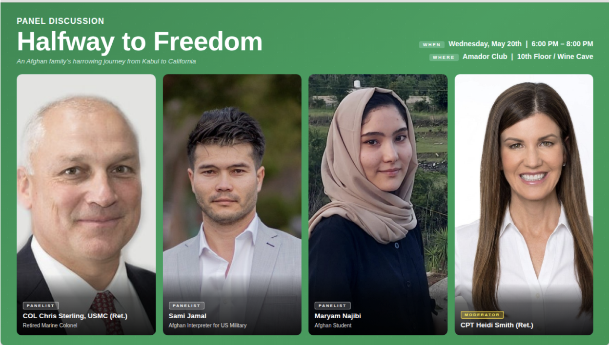 Halfway to Freedom Panelists