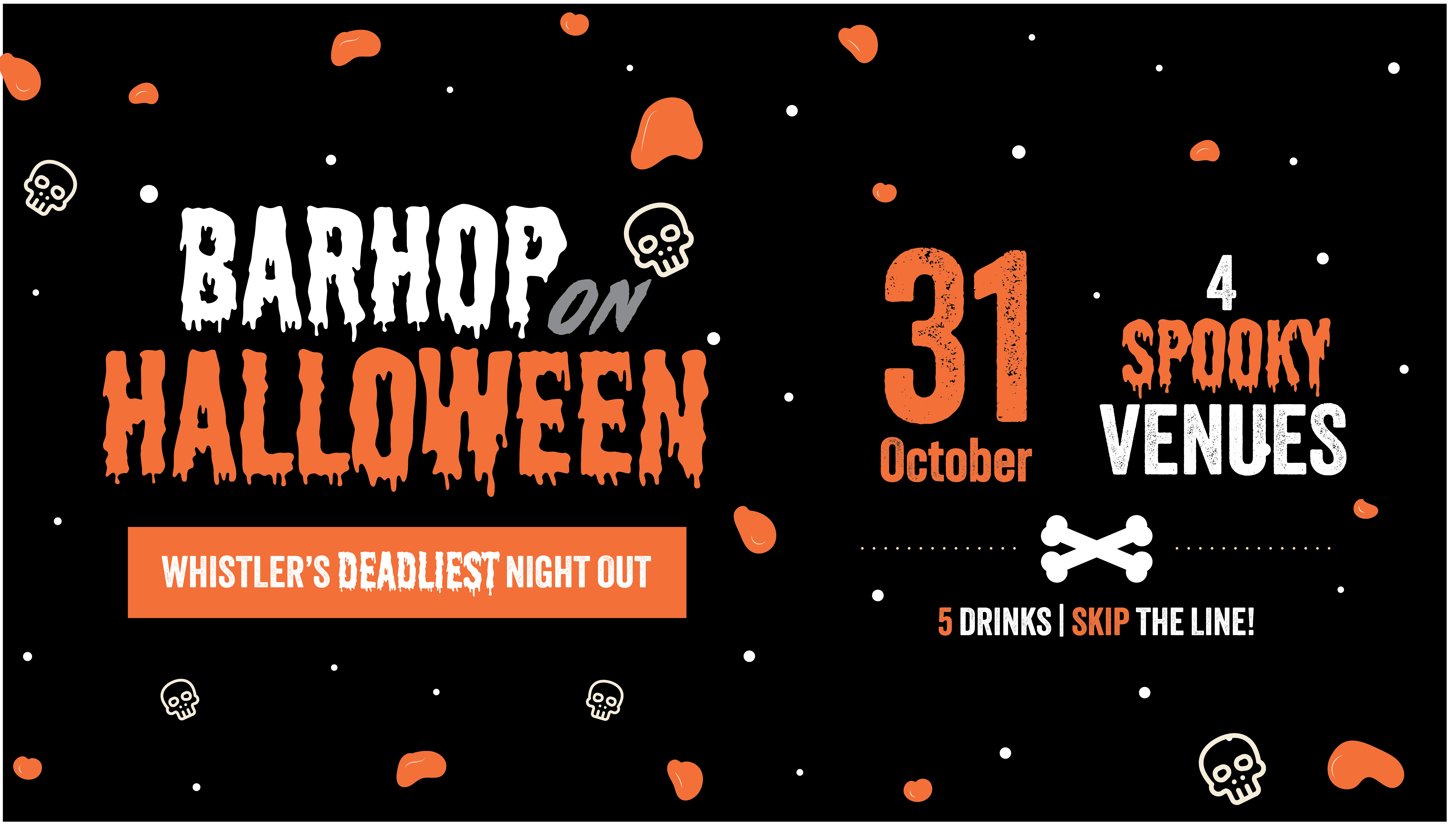 HALLOWEEN Whistler Bar Hop Starting @ Longhorn Saloon