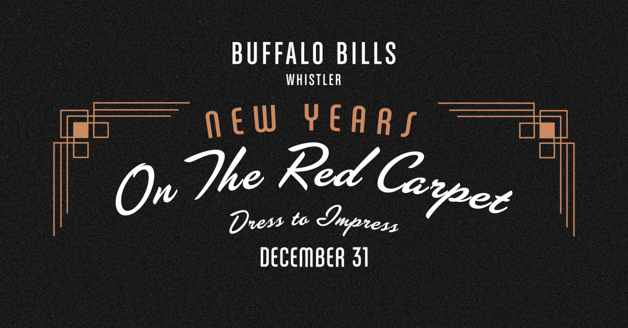  New Year's Eve @ Buffalo Bills Presents: Red Carpet