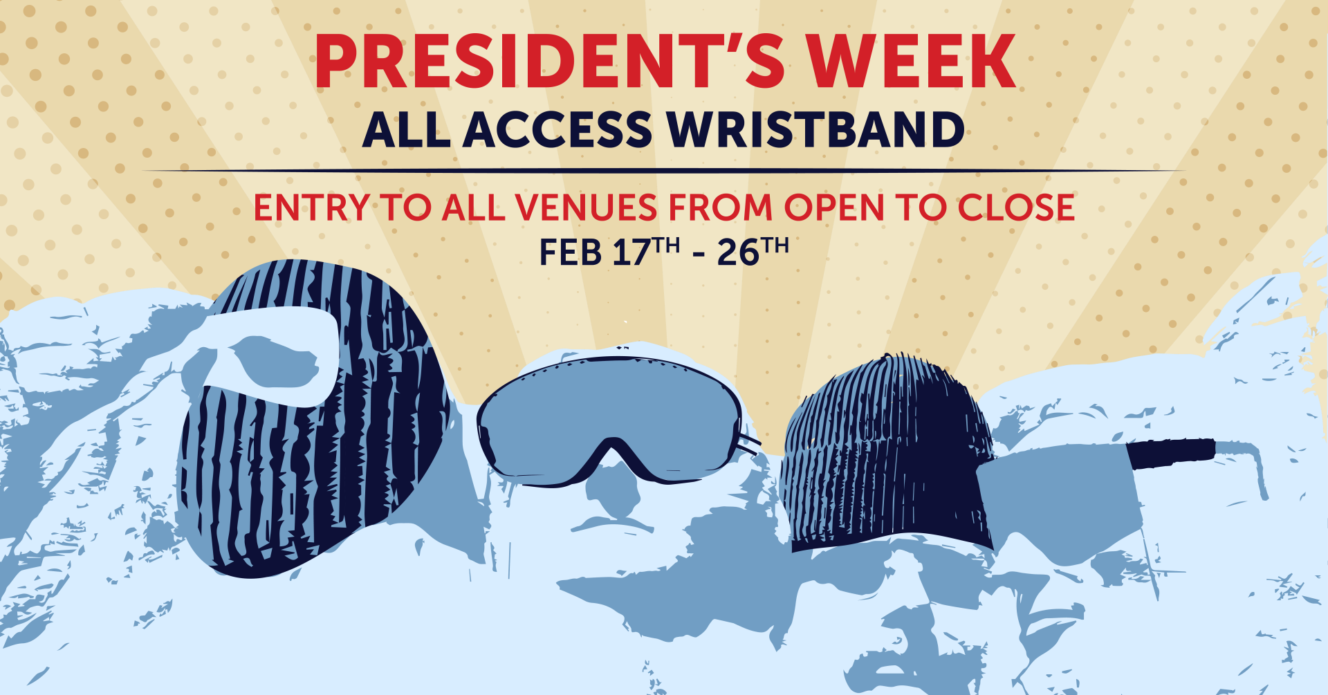 President's Week All Access Wristband