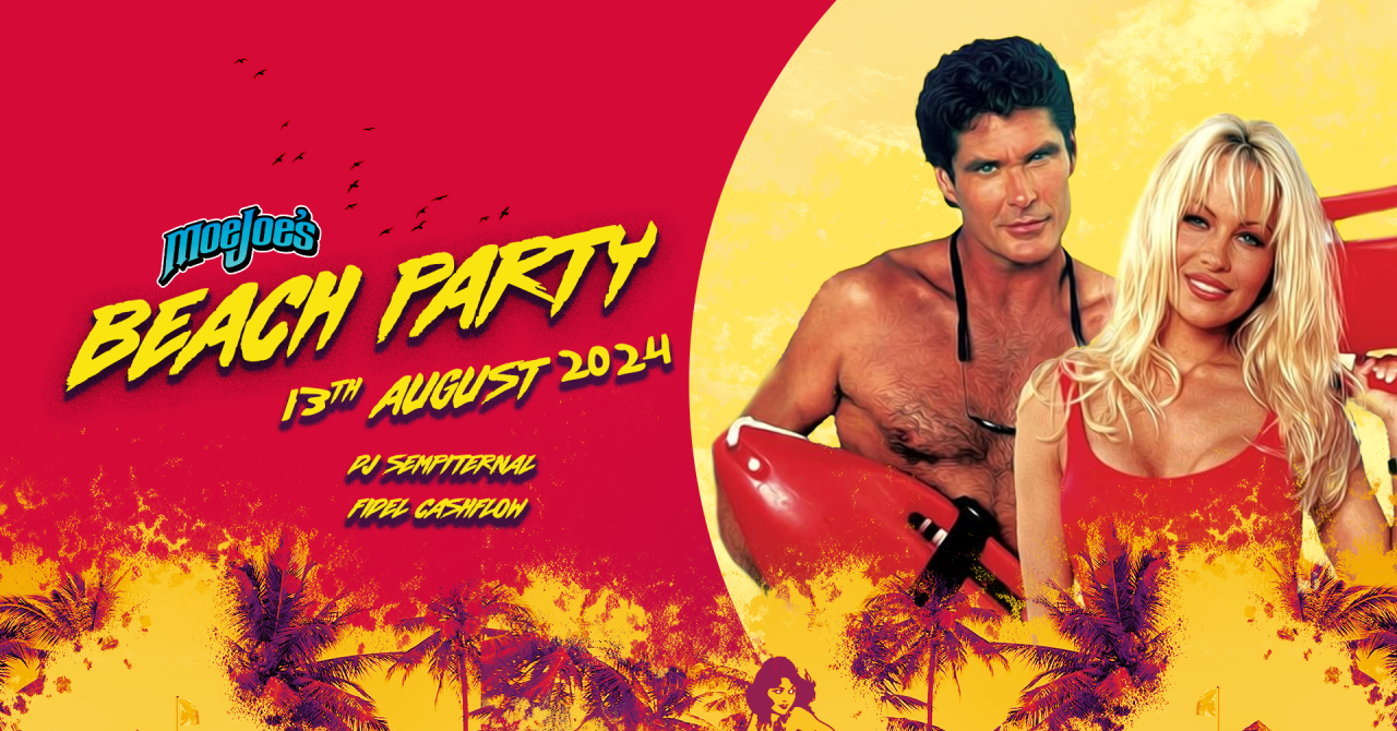 Beach Party at Moe Joes