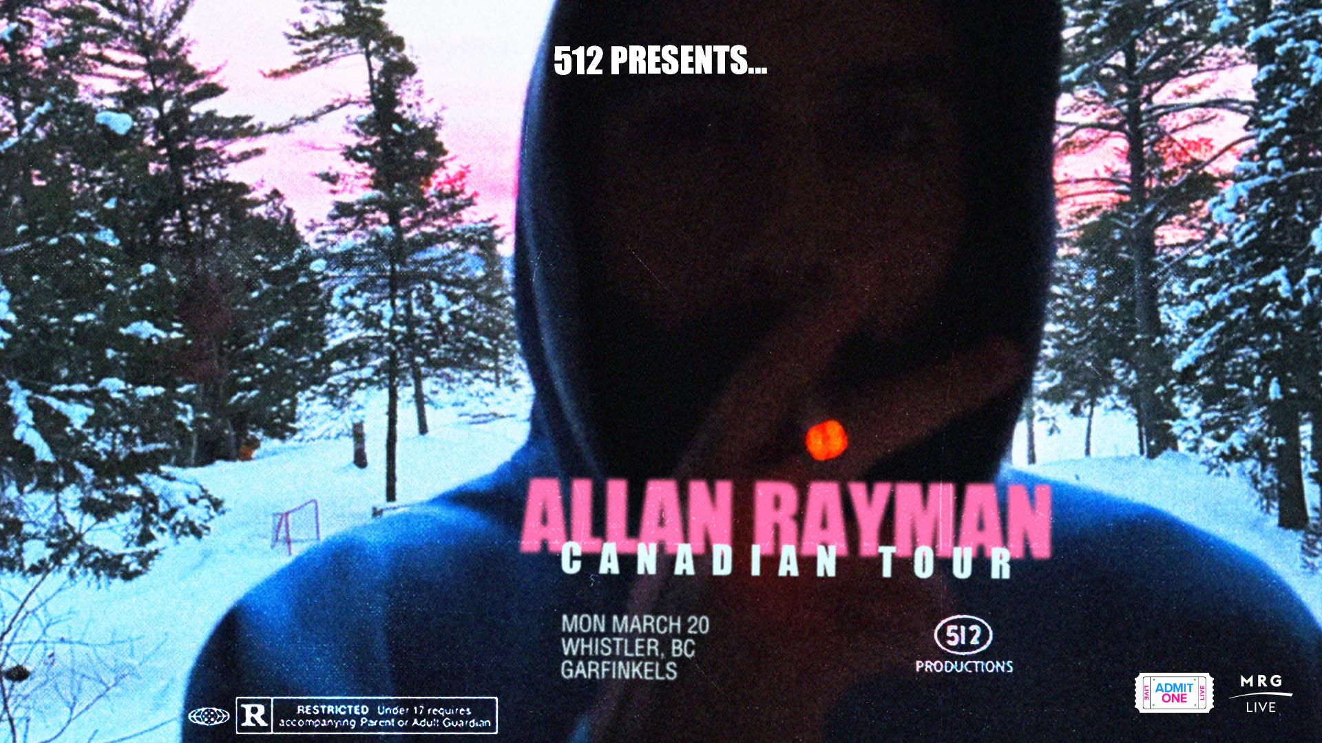 Allan Rayman Live in Whistler