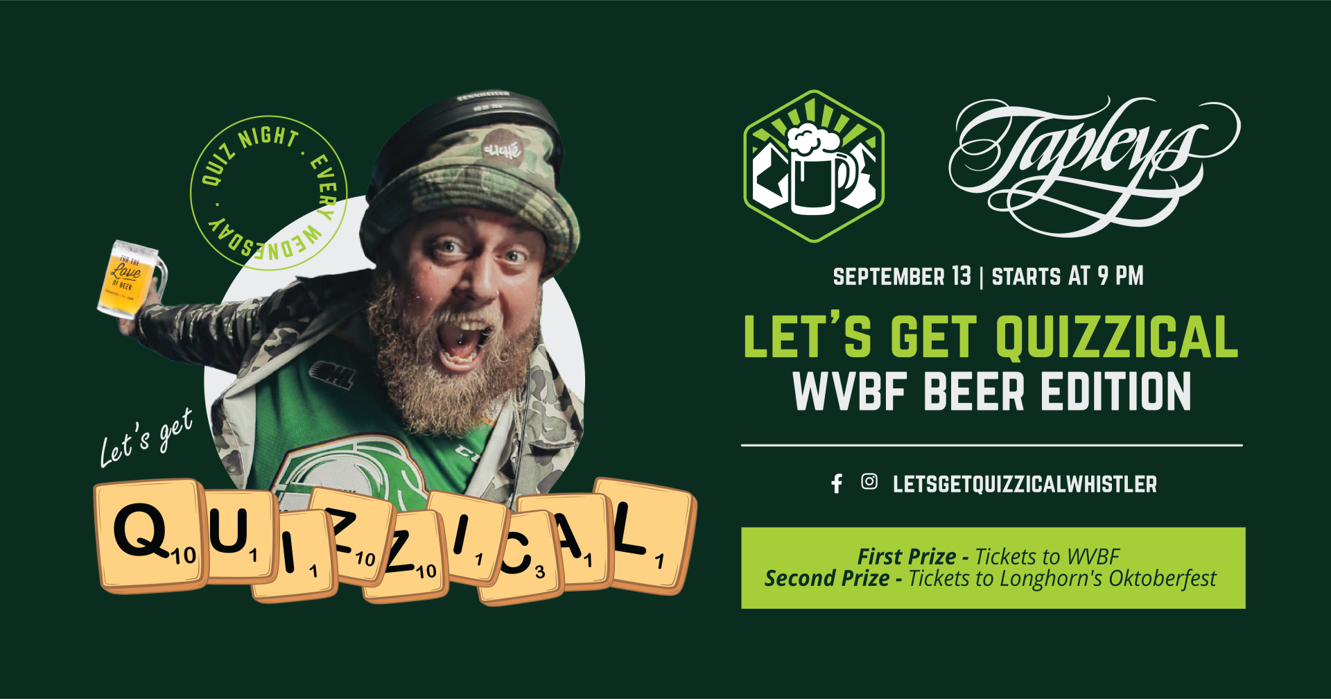 WVBF Beer Edition Let's Get Quizzical 