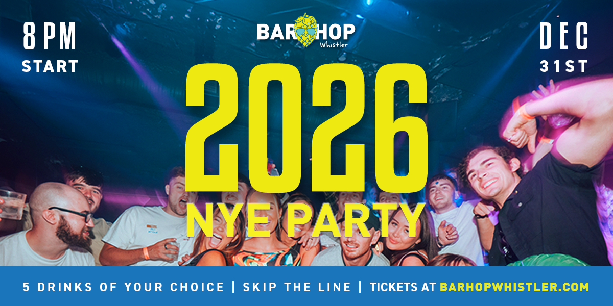 New Year's Eve with Bar Hop Whistler