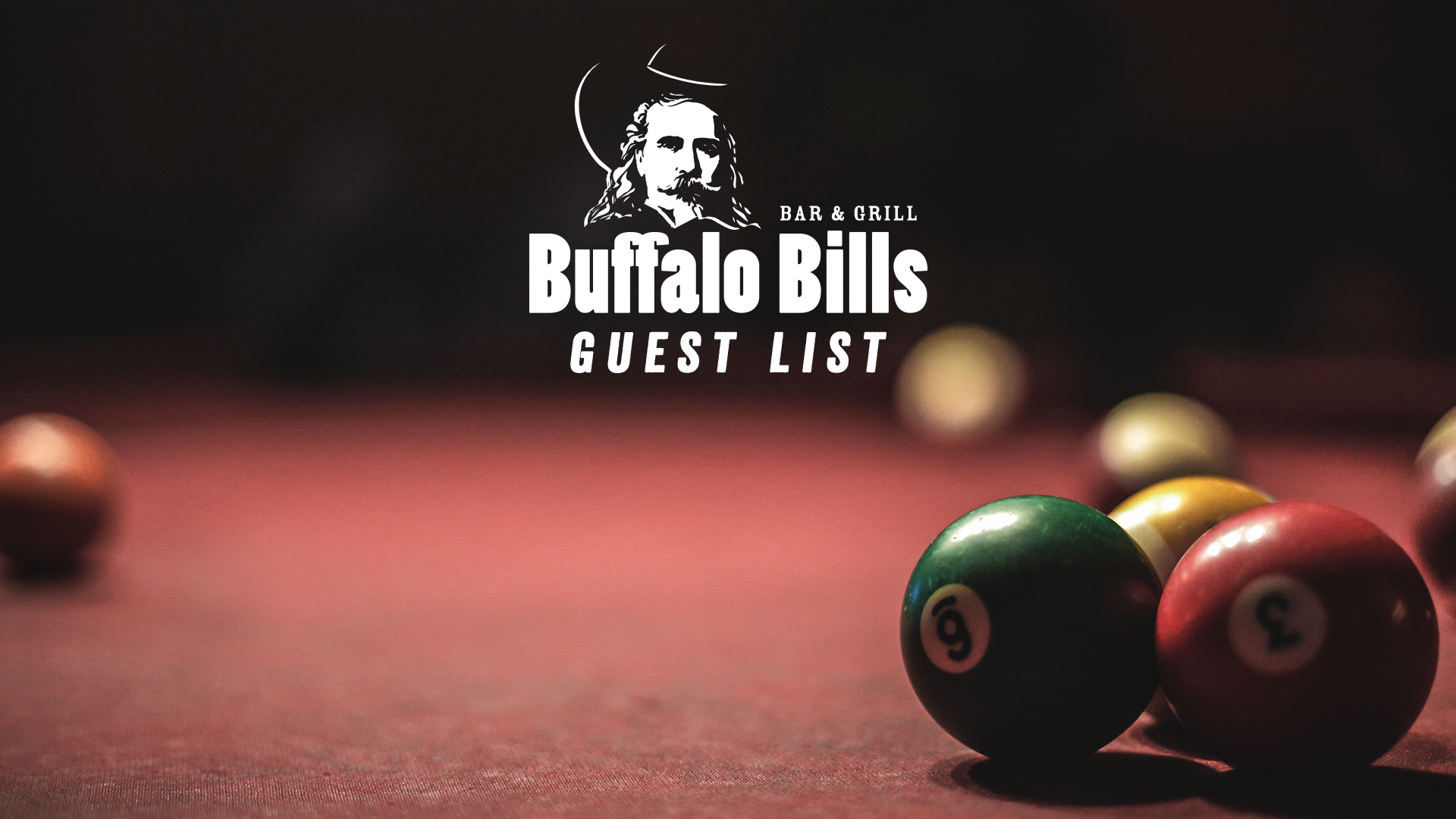 Buffalo Bills Guestlist- Saturday's