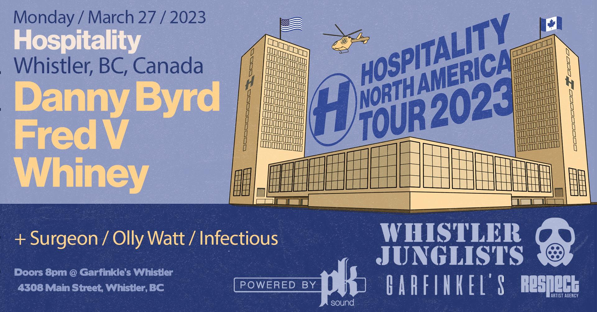 Whistler Junglists - Hospitality Tour