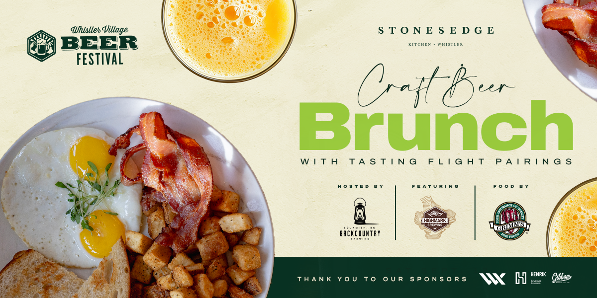 Stonesedge Presents | Craft Beer Brunch 