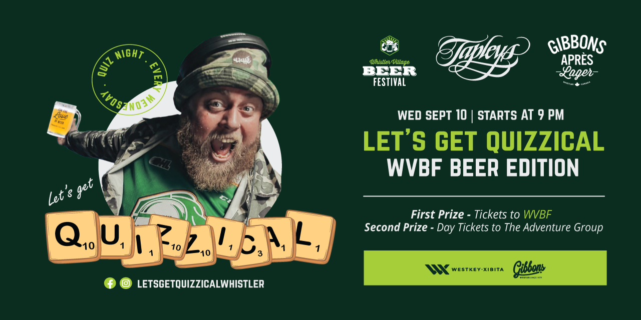 Tapley’s Presents – WVBF Let’s Get Quizzical 