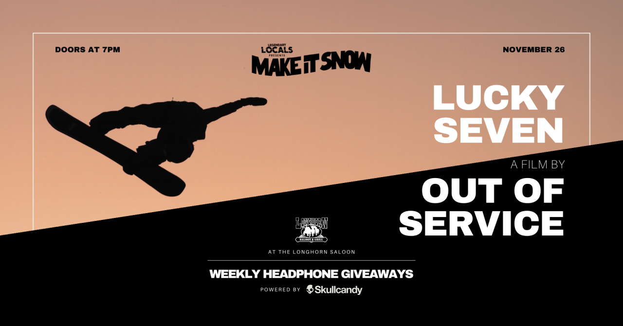 Out of Service Presents Lucky Seven + Opening Weekend Party