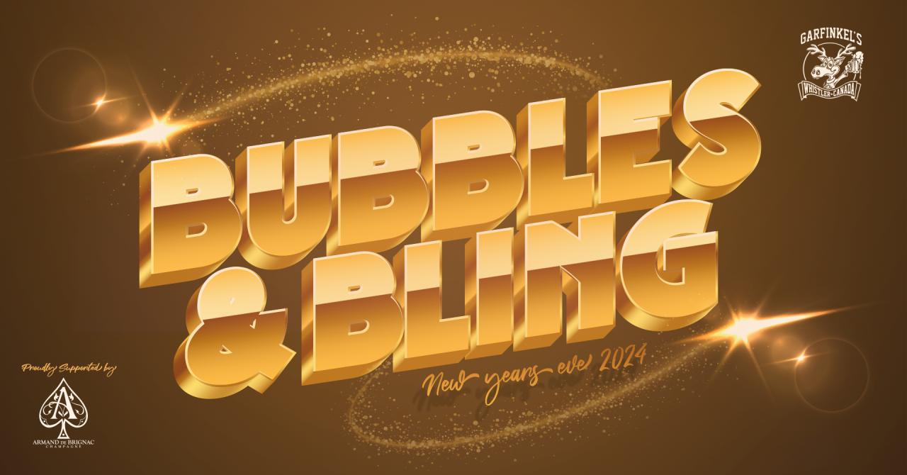  New Year's Eve @ Garfinkel's Presents: Bubbles & Bling