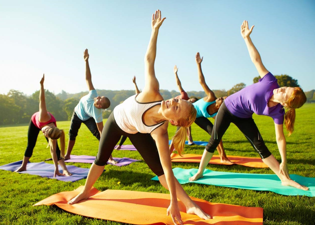 Yoga on the Lawn- Recharge Grand Opening Resident Event (9am Class) CLASS FULL