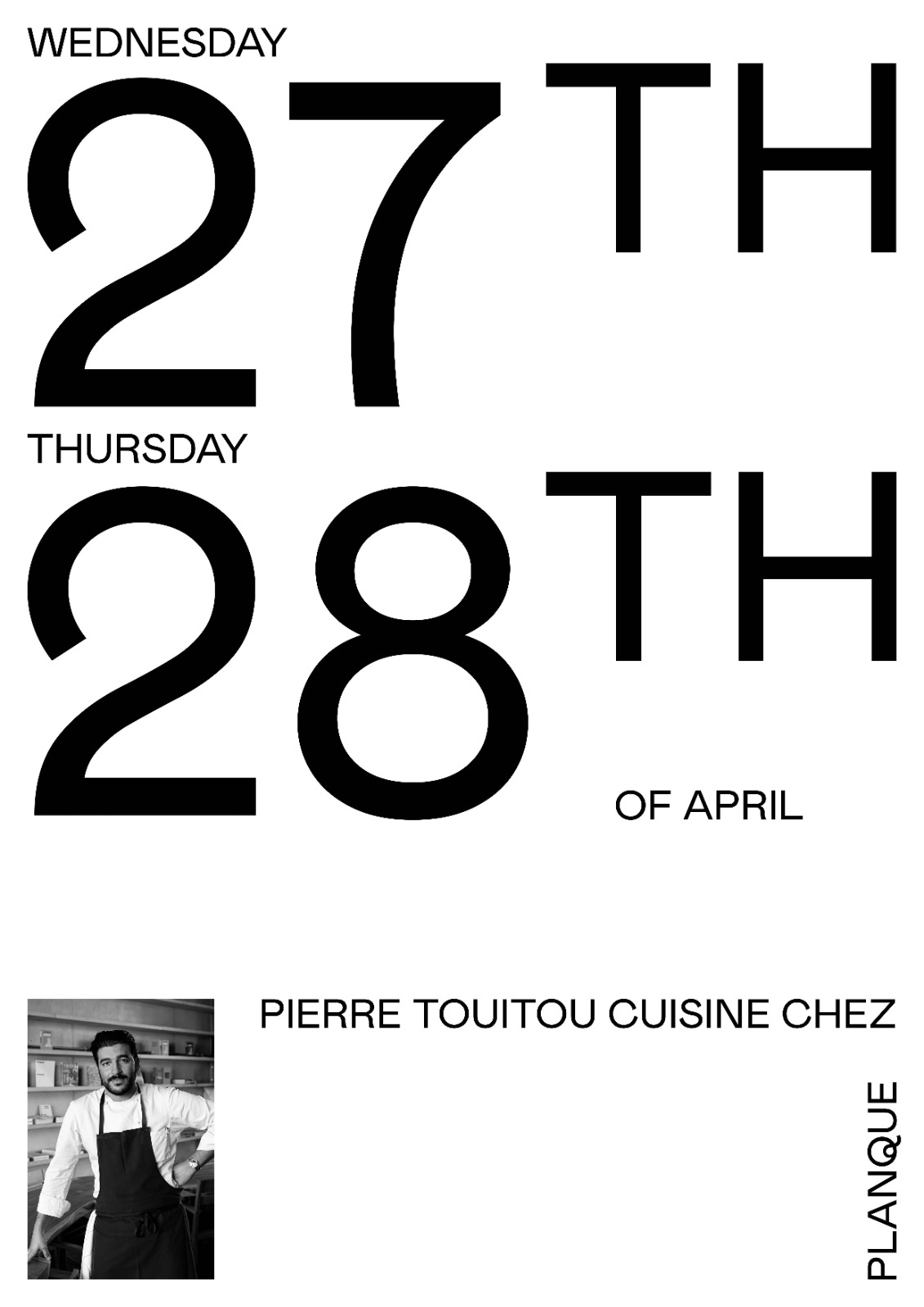 Pierre Touitou cuisine chez Planque