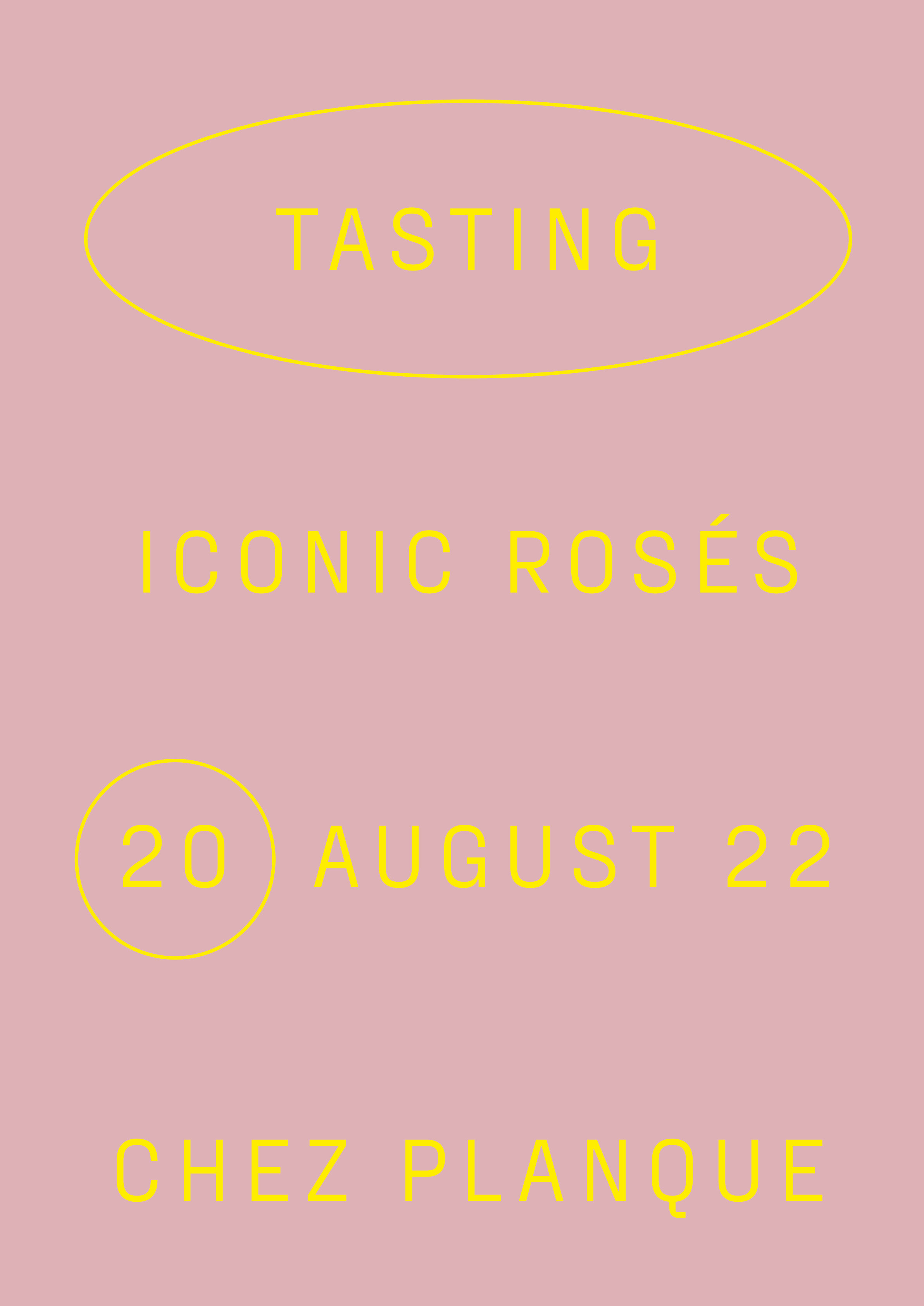 Tasting: Iconic Rosés
