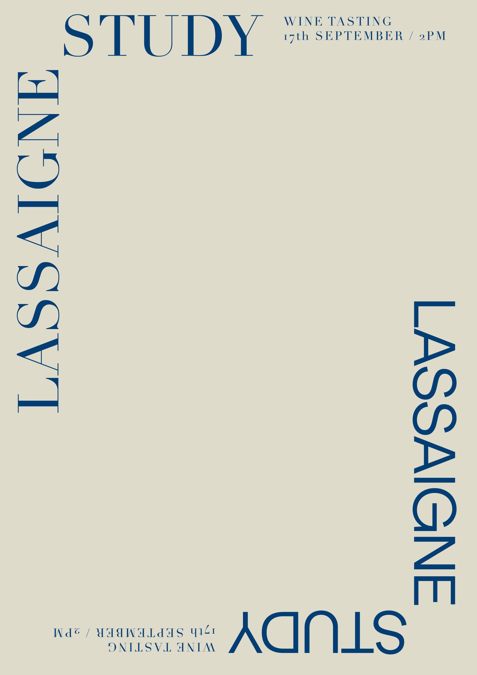 Tasting: Lassaigne Study
