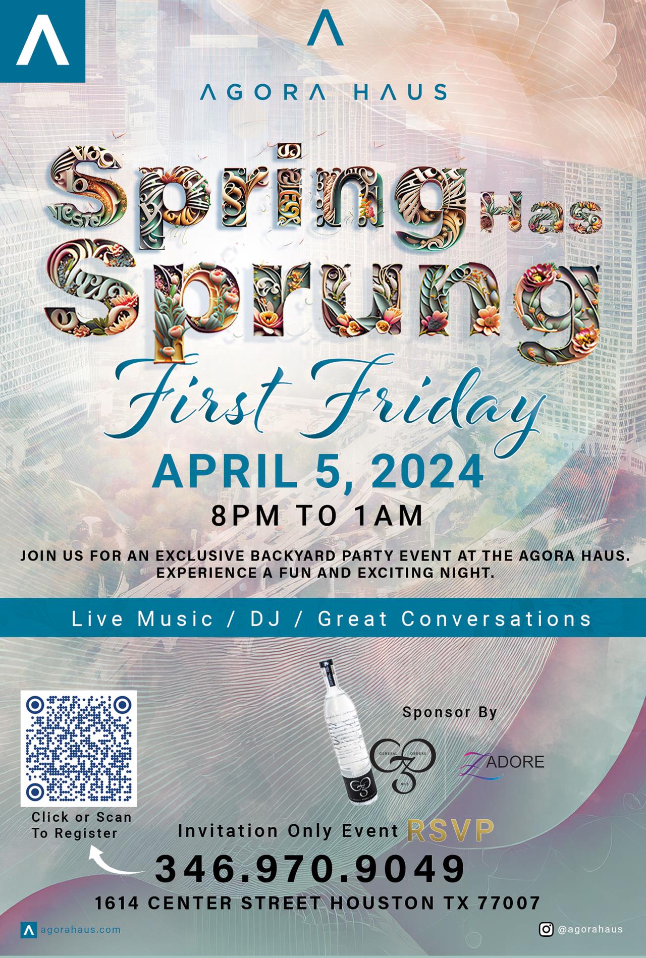 First Friday: Spring Edition 
