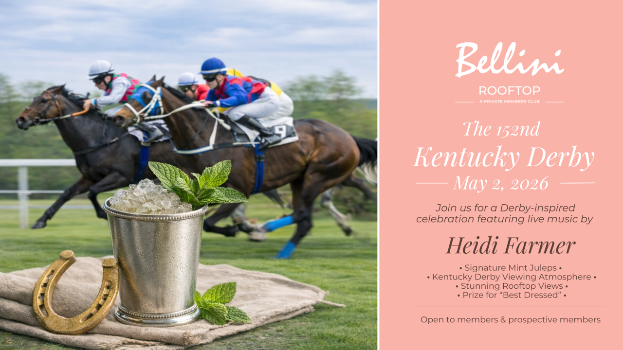 Kentucky Derby at Bellini Rooftop