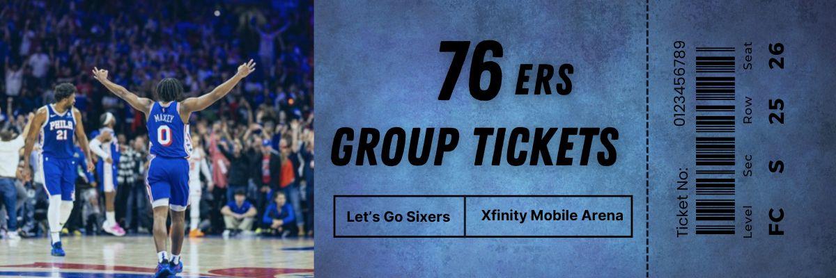 76ers Group Tickets | 76ers vs. San Antonio Spurs
