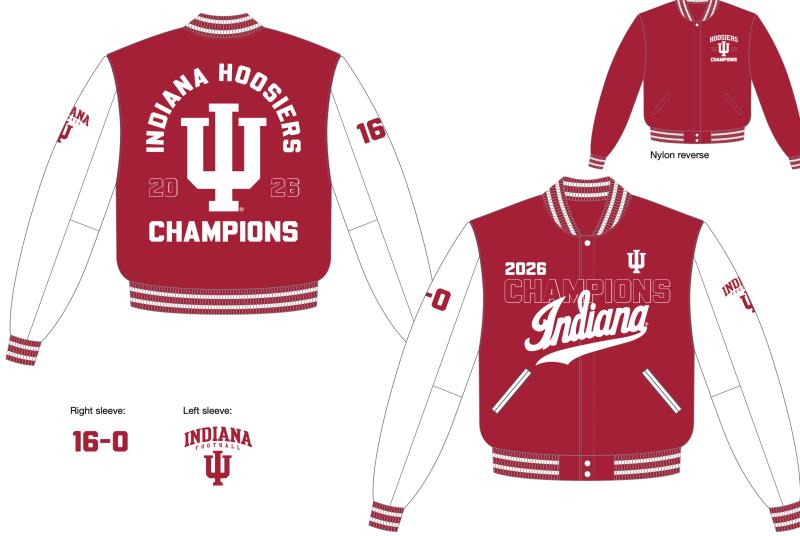 2026 Indiana Hoosiers Champions Jacket