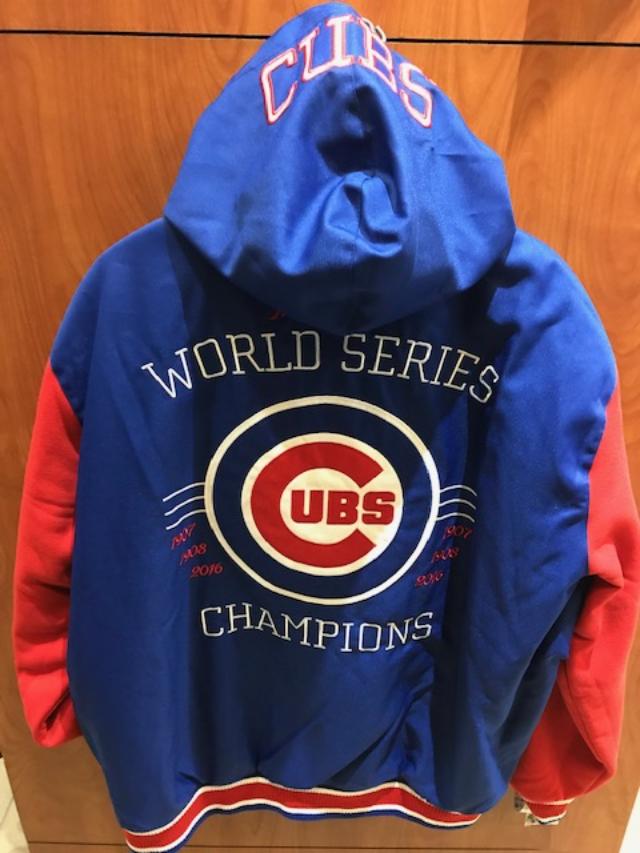 Chicago Cubs JH Design Wool Reversible Jacket At The Mister Shop Since 1948