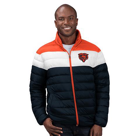 G3 Mens Chicago Bears Quilted Puffer Jacket 
