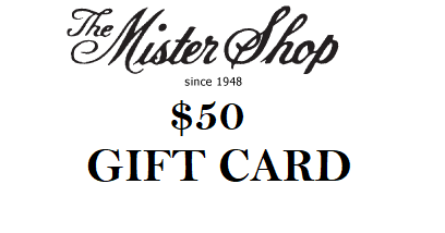 THE MISTER SHOP GIFT CARD $50