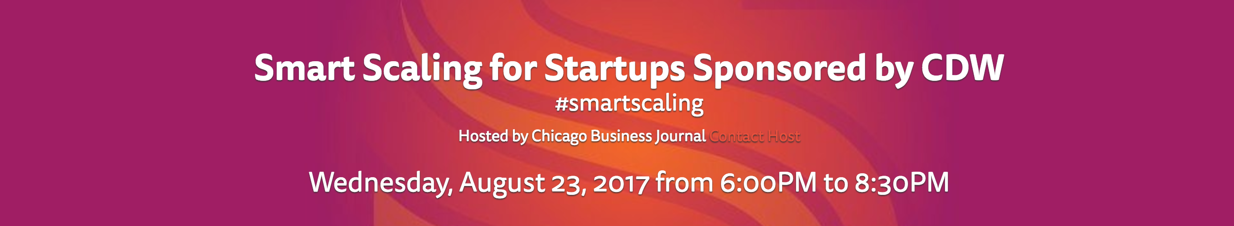 Smart Scaling for Startups Sponsored by CDW