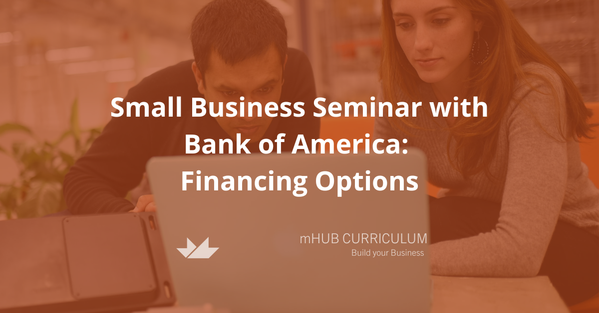 Small Business Seminar with Bank of America