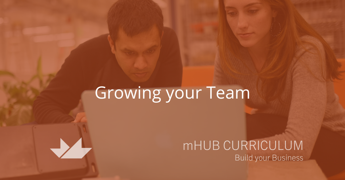 Growing your Team