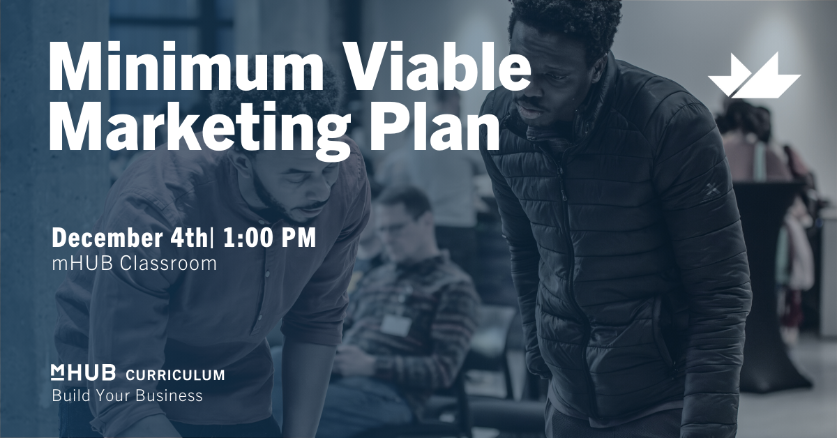 Minimum Viable Marketing Plan