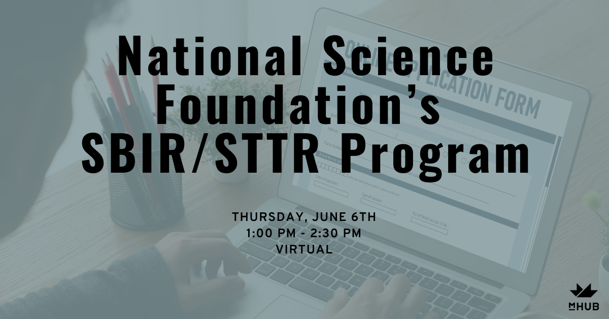 National Science Foundation - SBIR/STTR Program