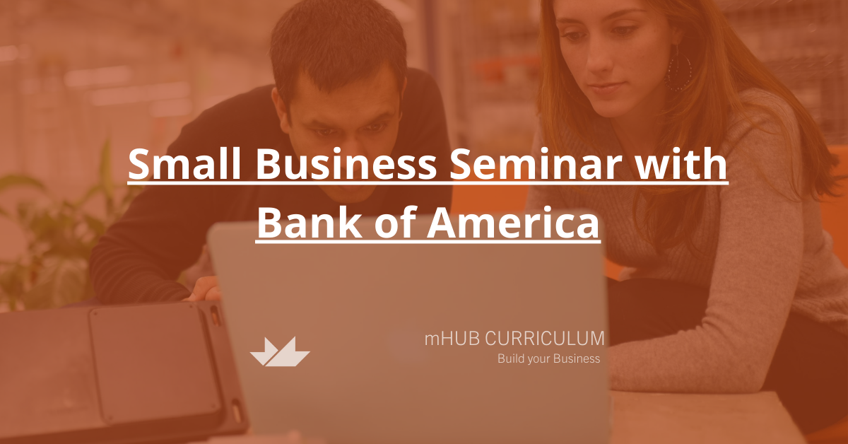 Small Business Seminar with Bank of America