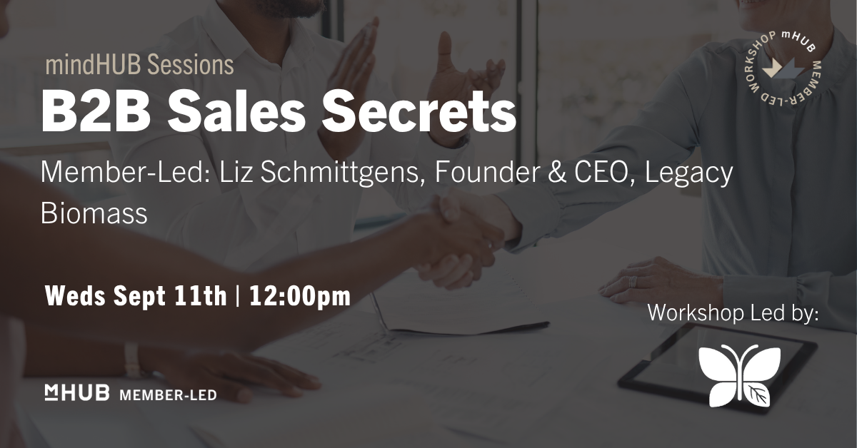 mindHUB Session: B2B Sales Secrets