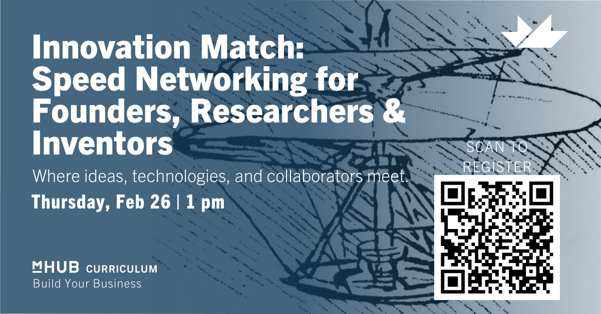 Innovation Match: Speed Networking for Founders, Researchers and Inventors