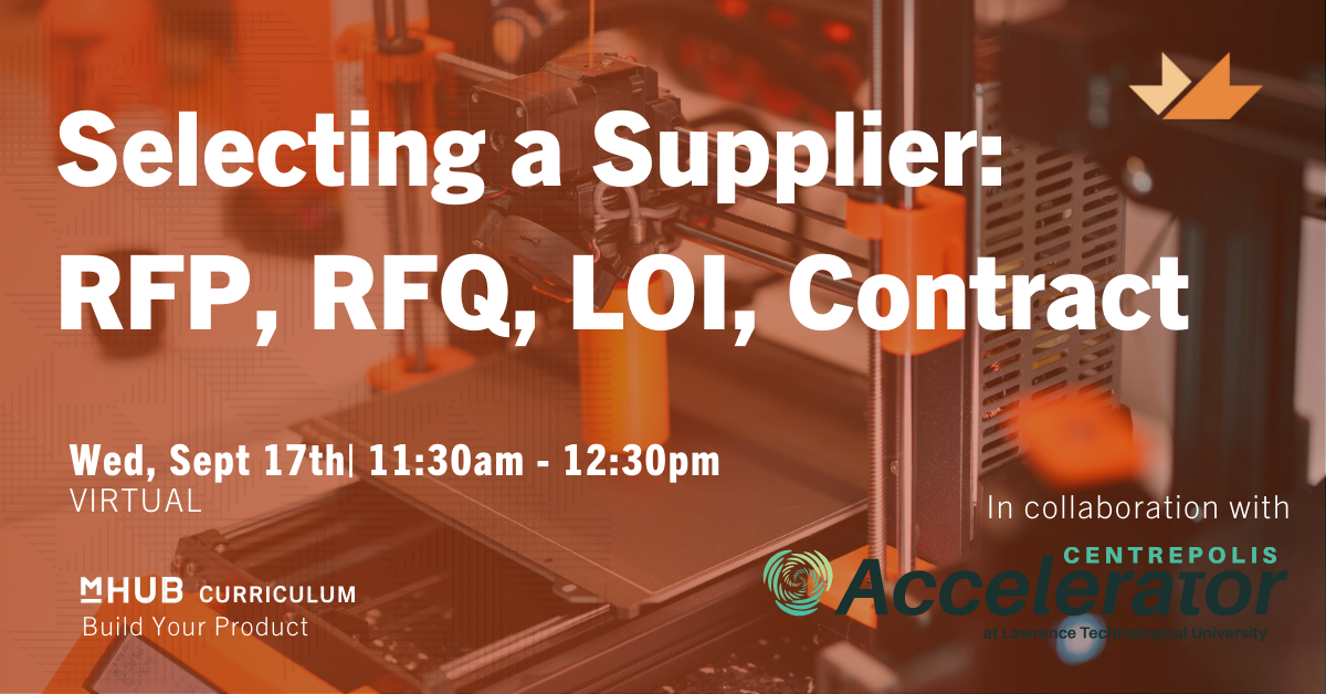 Selecting a Supplier: RFP, RFQ, LOI, Contract